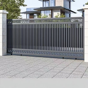 Portails coulissants électriques en acier inoxydable pour villa, commande manuelle, garantie de plus de 5 ans, écologiques, durables, design moderne - Product Image 2