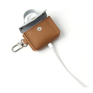 Étui pour écouteurs <span class=keywords><strong>AirPods</strong></span> Pro en PU coloré fait main, sans fil, pour boîte de rangement - Product Image 3