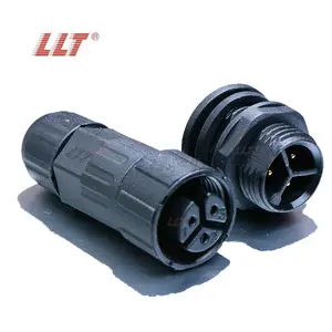 Superseal 2 3 4 5 6 7 8 9 10 11 12 Pin IP67 nominal impermeable montaje en Panel conector para sensor