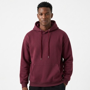 Sudadera con capucha de forro polar sherpa para hombre, estilo oversize streetwear, desarrollo de muestra para tiendas de ropa en línea — 105 caracteres - Product Image 2
