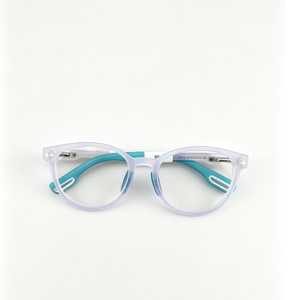 JH-TR205 Montura de Gafas para Niños TR90, Gafas Ópticas Flexibles, Ligeras e Irrompibles para Niños y Niñas, Gafas Panto - Product Image 4