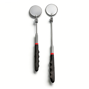 Miroir d'inspection télescopique de 50 mm avec rotation à <span class=keywords><strong>360</strong></span>° °   Poignée réglable avec <span class=keywords><strong>rotule</strong></span> articulée et poignée antidérapante, extensible de 9 à 36 pouces - Product Image 2