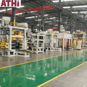 Ligne de production automatique de machines à découper verticalement, à chaud et à froid, pour la fabrication de noyaux de disques de frein - Product Image 5