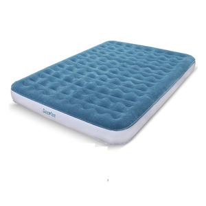 Matelas Gonflable Double Couche en PVC Pliable pour <span class=keywords><strong>Camping</strong></span>, Tapis de Couchage Gonflable, Lit Gonflable pour Enfant - Product Image 1