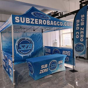 Sunshine Werbe-Pavillon 3x3m mit individuellem Logodruck – Event- und Messezelt, kleines Lagerzelt - Product Image 2