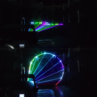 Luz Láser de Animación RGB de Alta Calidad de 10W 15W 30Kpps con Control por Aplicación Bluetooth DMX ILDA para DJ, Club, Conciertos y Eventos