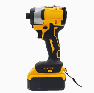 Portable Tool Kits Cordless Impact Drill Brushless Wrench Combination Set Battery Stainless Steel Yellow Battery-Powered Operati - Product Image 3
