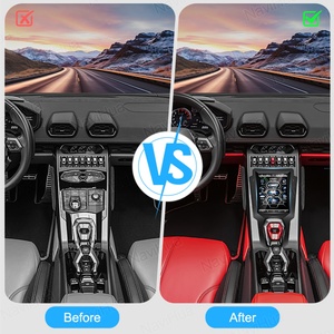 NaviHua Écran Tesla 12,1 pouces, autoradio multimédia Android, navigation GPS, unité principale de voiture, Carplay pour Lamborghini Huracan 2014 2018 - Product Image 4