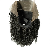 Perruques mi-longues en cheveux Remy vietnamiens, sans colle, avec partie en U, couleur brun clair et noir naturel, prêtes à porter, sans HD, vente en gros