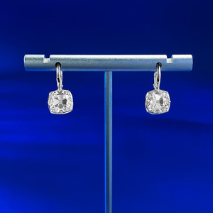 ต่างหูเงินแท้ S925 สำหรับผู้หญิง ขนาด 8 * 8 มม. รุ่น Fat Fang Lao Ochie ดีไซน์เก๋ ทันสมัย เหมาะสำหรับใส่ไปทำงานหรือในงานแต่งงาน - Product Image 4