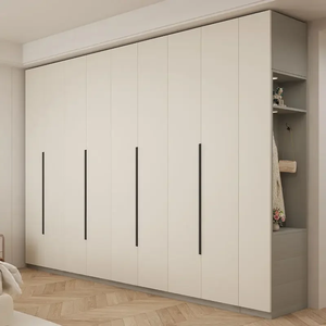 Armario Personalizado 2026, Nuevo Diseño Moderno y Lujoso, Muebles de Guardarropa Personalizados, Armario para Ropa en Color Greige - Product Image 4