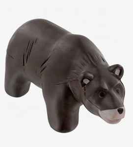 Ours Brun en Mousse de PU avec Logo Personnalisé Anti-Stress Promotionnel Jouet Doux Cadeau Anti-Stress - Product Image 1