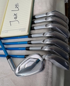 Set di Ferri da <span class=keywords><strong>Golf</strong></span> Forgiati di Alta Qualità in 8 Pezzi #   Set di ferri da <span class=keywords><strong>golf</strong></span> 4-9WU R/S in grafite/acciaio China 440 <span class=keywords><strong>Golf</strong></span> - Product Image 6