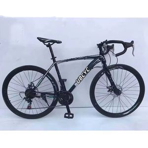 Vélo <span class=keywords><strong>de</strong></span> <span class=keywords><strong>route</strong></span> pour adultes en alliage d'aluminium <span class=keywords><strong>de</strong></span> haute qualité / Vélo <span class=keywords><strong>de</strong></span> course à 21 vitesses pour hommes / 700C avec frein à disque et cadre entièrement amorti - Product Image 6