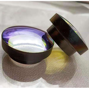 แก้วออพติคอล N-BK7เลนส์ biconvex ทรงกลมเส้นผ่านศูนย์กลางปรับแต่งได้50มม. 60มม. 70มม. 80มม. 90มม. 100มม. - Product Image 1