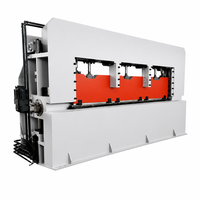 Machine de pliage hydraulique pour tôles de portes coupe-feu avec fonction de pliage vers le haut/vers le bas