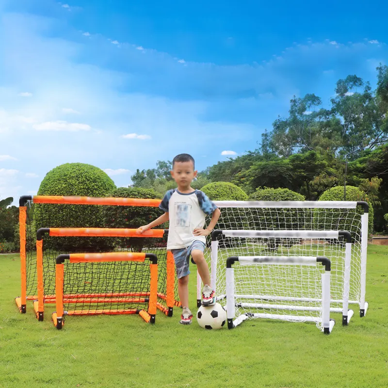 Outdoor-Sport Kinder Miniklopfen-Fußballtor tragbares faltbares Fußballtor