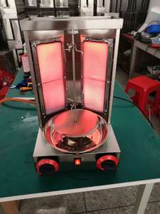 Un quemador restaurante Gas Mini <span class=keywords><strong>Doner</strong></span> <span class=keywords><strong>Kebab</strong></span> Grill / Mini LPG Shawarma máquina para barbacoa - Product Image 5