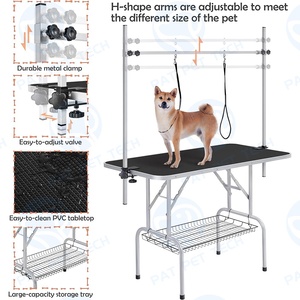 高さ調節可能 大型犬用 乾燥 デスクトップ 折りたたみ式 バスデスク グルーミングテーブル - Product Image 4