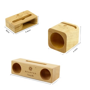 Soporte de <span class=keywords><strong>altavoz</strong></span> para teléfono móvil, amplificador de sonido de bambú para <span class=keywords><strong>Samsung</strong></span>, soportes de madera, soporte de escritorio - Product Image 1