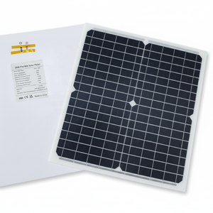 Panneau <span class=keywords><strong>solaire</strong></span> PERC IBC flexible compact léger 20W 18V 380x340mm, <span class=keywords><strong>panneaux</strong></span> photovoltaïques mono pour camion, traceur GPS, efficacité 18% - Product Image 4