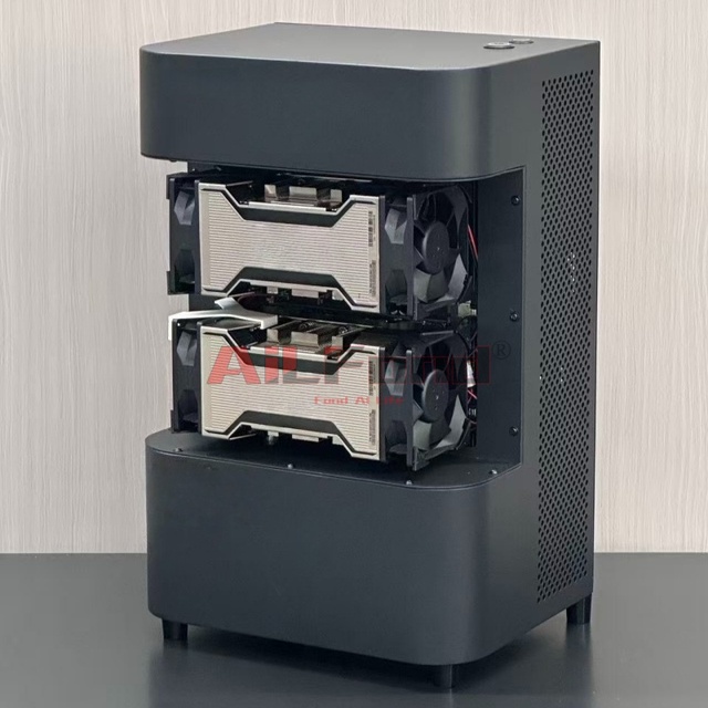 V100 16GB SXM2 with NVLink AI PC For DeepSeek AI Server PC Computer LLaMA Vllm Dual GPU PC X99 E5 workstation