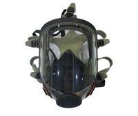 FENAN Nouveau produit, nouveau design, fabricant chinois, masque de protection contre les gaz chimiques en silicone pour le visage entier avec double filtre