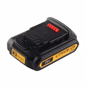 Custom 12v 14.4v 18v 20v 24v 40v 60v 2ah 3ah 6ah 9ah 12ah 15ah Power Tool Battery For Replacement Dewalt Cordless Drill Bateria