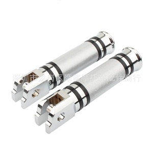 ที่วางเท้ารถจักรยานยนต์ฮาร์เลย์ด้านหน้าโครเมี่ยม MP03-002-0124ด้านหลังสำหรับรถ softail streetfighter Roadster FAT Boy - Product Image 3