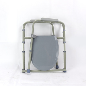 Silla de inodoro de cabecera para Discapacitados de acero ajustable en altura - Product Image 2