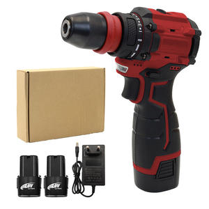 สว่านไฟฟ้าไร้สาย 16.8V แบตเตอรี่ Li-Ion แบบชาร์จได้ ความเร็วคู่ หัวจับดอกสว่านแบบไม่ใช้กุญแจ สำหรับซ่อมแซมงาน DIY ในบ้าน - Product Image 1