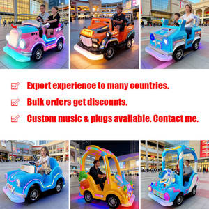 Auto Eléctrico Infantil de 24V para Centros Comerciales, Auto de Choque Todoterreno para Padres e Hijos con Luces LED para <span class=keywords><strong>Alquiler</strong></span> en Parques de Diversiones - Product Image 2