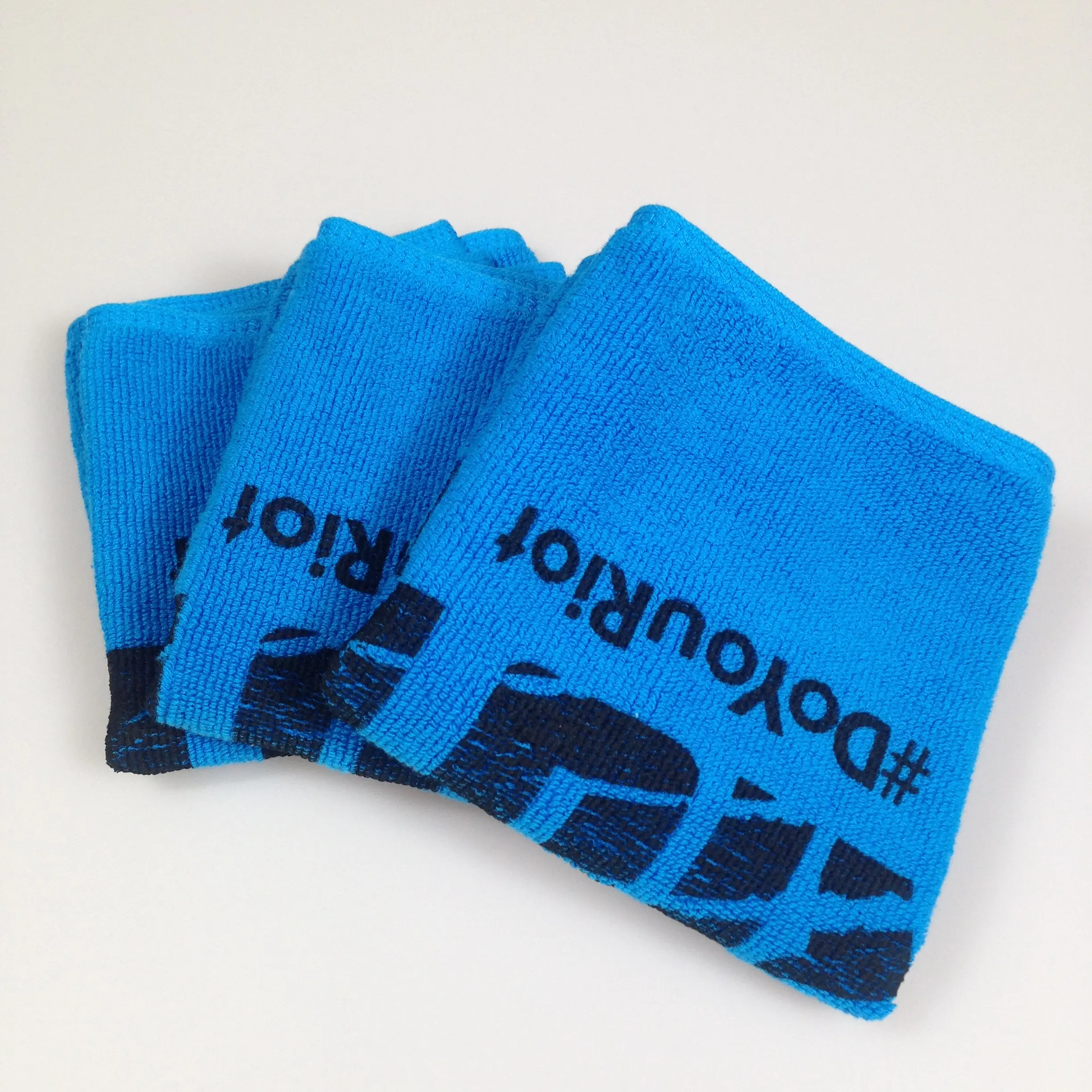 Toalha de toalha de algodão impressa personalizada, toalha com logotipo