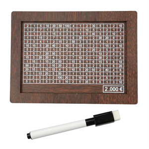 Wood Wooden Money Box <strong>Piggy</strong> <strong>Banks</strong> <strong>for</strong> <strong>Adults</strong> Paper Money Coin Savings Challenge Box with Counting Target Cash Vault - Product Image 2