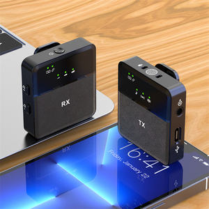 Nouveau SX9 2.4G tir Lavalier enfants enfants Microphone enregistreur <span class=keywords><strong>musique</strong></span> Microphone <span class=keywords><strong>enregistrement</strong></span> pour <span class=keywords><strong>iPhone</strong></span> et Type C - Product Image 2