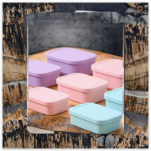 Bán buôn Tùy chỉnh hình chữ nhật cấp thực phẩm Silicone Hộp Bento bpa-miễn phí lò vi sóng ăn trưa lưu trữ <span class=keywords><strong>container</strong></span> - Product Image 3