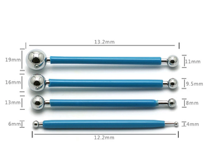 Juego de 4 Dot Art Stylus Tools 8 Tamaños Surtidos Clay Sculpting <span class=keywords><strong>Mandala</strong></span> Dotting Painting Uñas Acrílicas - Product Image 5