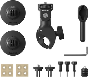 Abrazadera Resistente Insta360, Abrazadera Universal Potente y Soporte Adhesivo Flexible para Cámara <span class=keywords><strong>Insta</strong></span> <span class=keywords><strong>360</strong></span>, Paquete para Motocicleta - Product Image 2