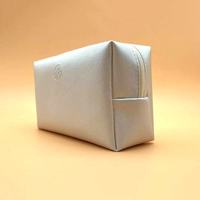 Nouvelle conception de trousse de toilette imperméable en PU avec fermeture éclair, sacs et étuis cosmétiques avec logo personnalisé