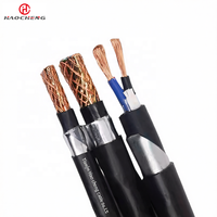 KVVRP22 450/750V Industrial Instrumentation Computer Control Cable PVC Insulated Copper Mesh Braided Shielded Flexible