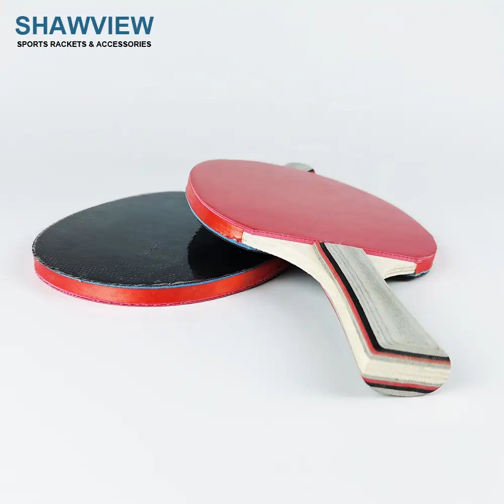 A Pair Custom Professional PingPong Bat Set Table Tennis Racket Penhold Racket Table Tennis