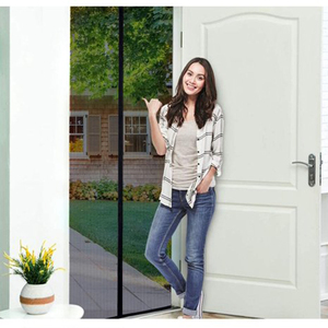 Magnetic Polyester <strong>Screen</strong> Door Curtain for <strong>Bug</strong> Insect <strong>Screen</strong> Fly Mesh Anti Mosquito Net for Window Magnet <strong>Screen</strong> Door Curtain - Product Image 4