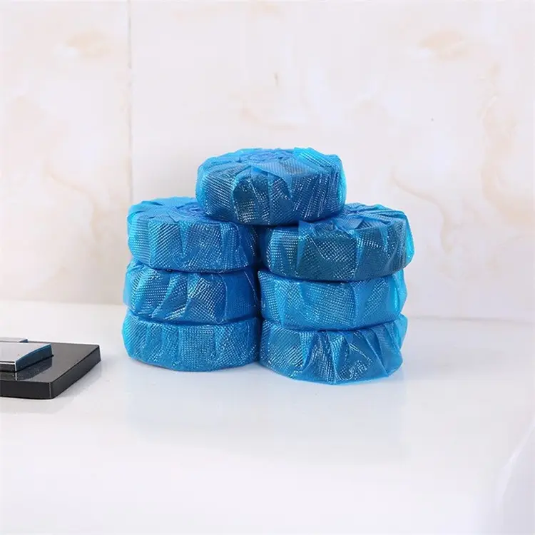 Pembersih toilet solid otomatis, Pembersih toilet ahli toilet bola biru 10 buah