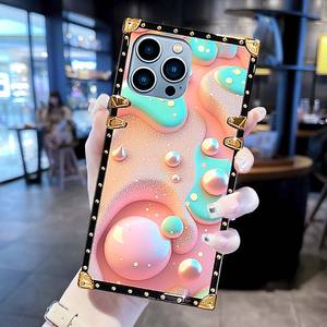 <span class=keywords><strong>Coque</strong></span> de téléphone portable en TPU carrée avec impression de coquillages de plage et électroplaquage pour <span class=keywords><strong>iPhone</strong></span> 7 8 X Xr Xs <span class=keywords><strong>11</strong></span> 12 13 14 15 16 17 Pro Max - Product Image 4