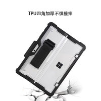 Étui robuste pour tablette Microsoft Surface Pro 9/10/11 13 pouces, avec béquille, sangle de transport et coque de protection