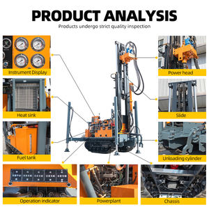 2025 Hengwang Tutoriel de perceuse à alésage d'eau <span class=keywords><strong>fait</strong></span> <span class=keywords><strong>maison</strong></span> sur les forages pour l'eau avec moteur et composants de noyau de pompe - Product Image 6