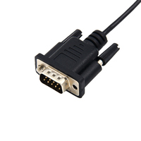 Cable Adaptador Convertidor de Teclado USB HID a Serial RS232 con Chip CH9328 Personalizado, Conexión Directa DB9 Macho/Hembra
