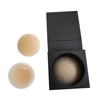 Cache-tétons invisibles YHD, meilleur soutien-gorge adhésif, cache-tétons en silicone réutilisables sans dos, cache-tétons ronds pour le lifting des seins