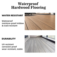 Fournisseur Direct Lame De Terrasse Composite WPC Coextrusion Impermeable Pour Jardin Exterieur
