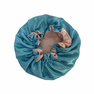 Customizable Satin <b>Hair</b> Wraps Women Kids Adjustable Buckle Strap for Curly Night Sleeping Double Layer <b>Bonnets</b> - Product Image 4